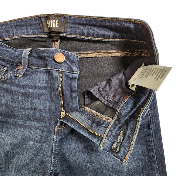 Paige Verdugo Ankle Jeans Womens Denim Size 28 Rayon Blend - Picture 2 of 12